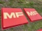MASSEY FERGUSON PLASTIC DOUBLE SIDED SIGN 4’ X 4’