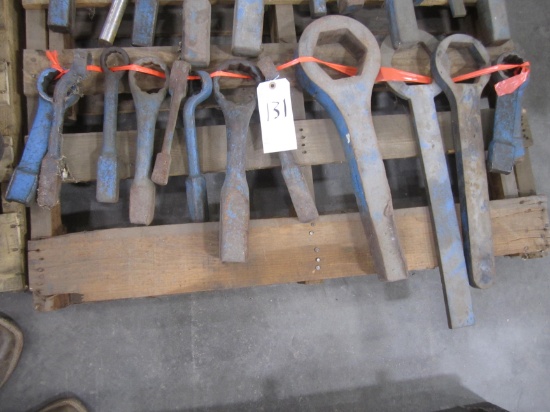 13 SLAP WRENCHES