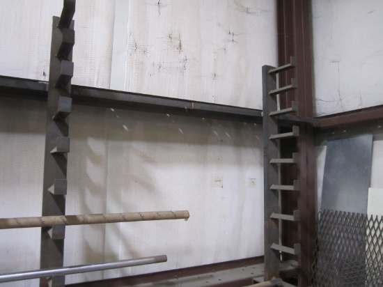 STEEL WALL RACKS-MATERIALS NOT INCLUDED