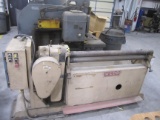 WEBB PLATE BENDING ROLLER, 3 PHASE, 16GAUGE, 48
