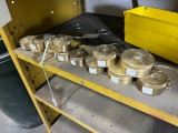 11 BRASS CAPS