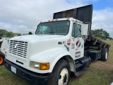 1997 IH 4700 DT 466E MANUAL TRANSMISSION  18’ DUMP BED 348,896 MILES