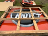 KIOTI DOUBLE SIDED LIGHTED SIGN 6’ x 6’ WIRED