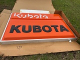 KUBOTA 6’ x 4’ LIGHTED SINGLE SIDED SIGN