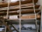 CONTENTS OF SHELVES, VINYL SIDING