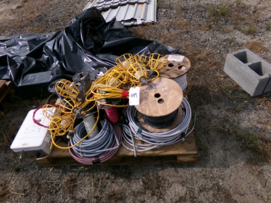 PALLET OF WIRE