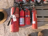 FIRE EXTINGUISHERS 4X$