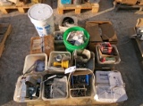 PALLET OF SCREWS & CONSTRUCTION MISC