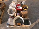 PALLET OF NAILS, SCREWS & MISC