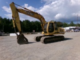 JD 160LC EXCAVATOR, DSL ENGINE, HYDRAULIC THUMB, 38