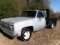 1989 CHEVROLET 3500 GAS, 4-SPD TRANS, 9’ QUALITY DUMP