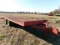 SULLIVAN 24’ X 8’ STEEL TRAILER, 4’ DOVE, DUAL TANDEM (HEAVY DUTY)