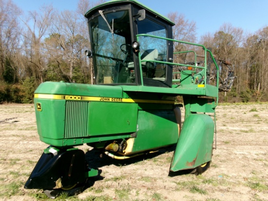 JD 6000 SPRAYER, REAR FOLD BOOMS, EASY RIDE FRONT END, SN:21008 (HAS TOPPER VALVE)