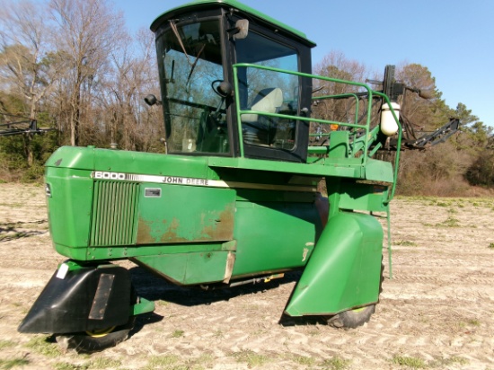 JD 6000 SPRAYER, REAR FOLD BOOMS, EASY RIDE FRONT END, SN: 23050
