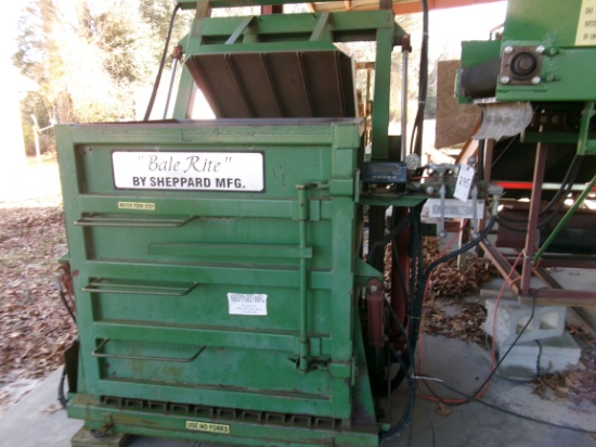 SHEPPARD BALER W/ SCALES
