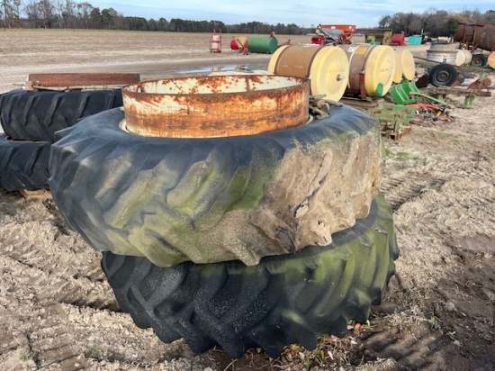 18.4-38 CLAMP ON DUALS
