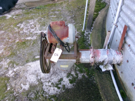 6” UNLOADING HEAD W/ MOTOR