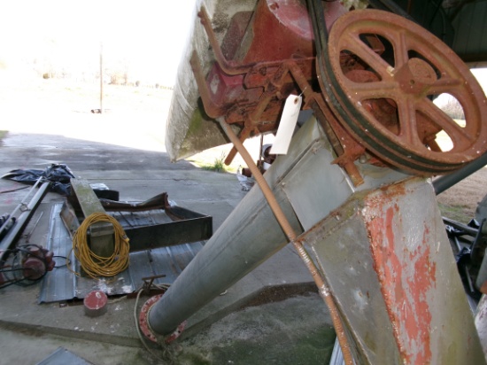 BAZOOKA 8” PIT AUGER, 8’, MOTOR