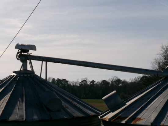 BAZOOKA 6” CROSSOVER AUGER, APPX 30’, MOTOR