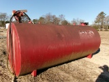 APPX. 2000GAL FUEL TANK WITH 110V PUMP