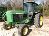 JD 3055 CAB, DSL, STANDARD TRANS, LOW SIDE OF RABBIT/TURTLE OUT, DUAL REMOTES, 7729 HRS (1-OWNER)