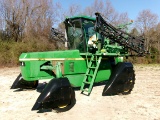 JD 6700 4-WHEEL SPRAYER, HYD BOOMS, EZ-GUIDE 250, 2791 HRS, SN: XO14135