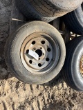 205/75D 14 TIRE AND RIM