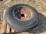 11.25-24SL TIRE AND RIM