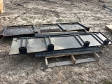 BED EXTENSION AND RACKS