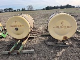 JOHNSON 200-GAL SADDLE TANKS
