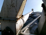 BAZOOKA 6” CROSSOVER AUGER, APPX 30’, MOTOR