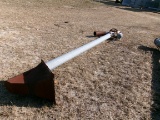 BAZOOKA 6” 3-PHASE AUGER W/ MOTOR, APPX 12'