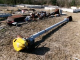 BAZOOKA 6” 3-PHASE AUGER W/ MOTOR, APPX 18'