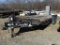 2016 DELTA 22’ X 80” TILT TOP TRAILER, TANDEM AXLE, ELECTRIC BRAKES, 2 5/16” BALL