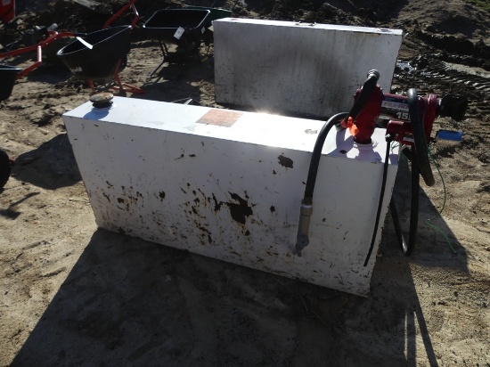STEEL TANK & PUMP