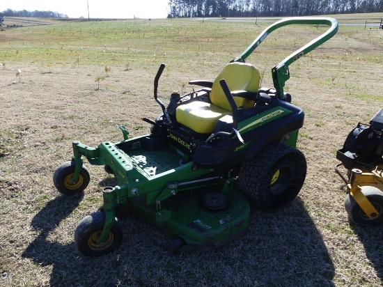 JD Z915E COMMERCIAL ZERO TURN MOWER, 60” DECK, 811 HRS