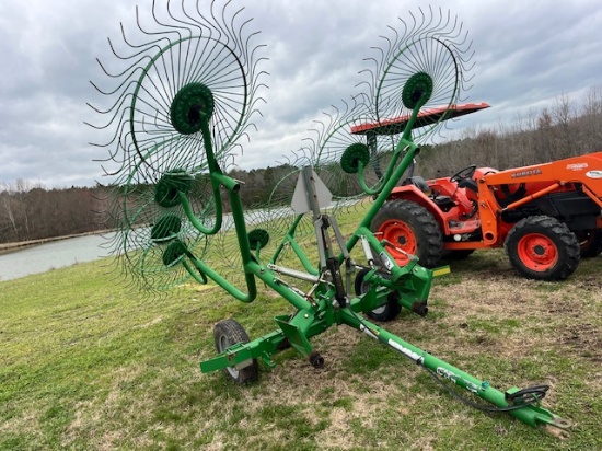 FRONTIER 8-WHEEL RAKE