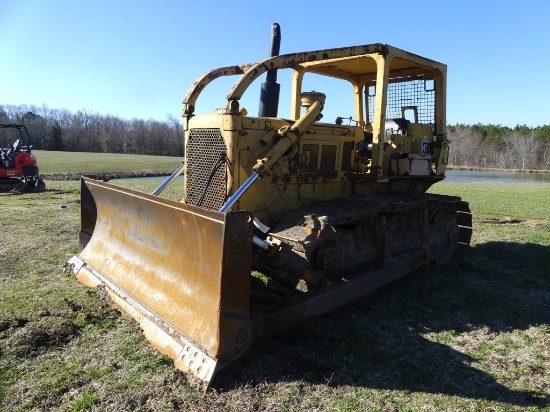 CAT D6C DOZER, ROPS, CAT 3306 DSL ENGINE, POWERSHIFT TRANS, SN: 10K9505