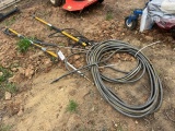 EXTENDABLE WASHER WANDS AND HOSE