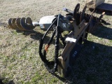 BOBCAT AUGER, SKID STEER MOUNT