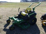 JD Z915E COMMERCIAL ZERO TURN MOWER, 60” DECK, 811 HRS