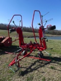 VORTEX G4B-520 PTH 4-BASKET HAY TEDDER (LIKE NEW, CALL IT A DEMO)