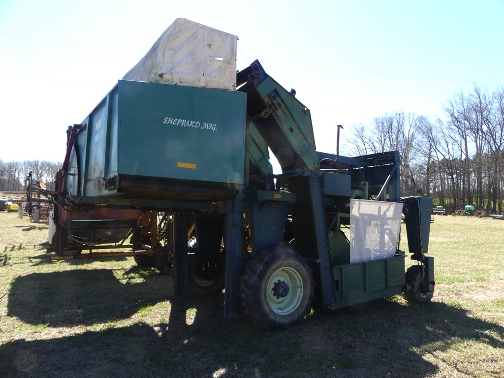 POWELL 2-ROW TOBACCO HARVESTER, 4 WHEEL, SHEPPARD