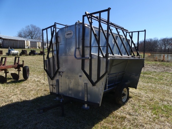 SIOUX STEEL CO, GALVANIZED CREEP FEEDER, CREEP PANELS (NEVER BEEN USED)
