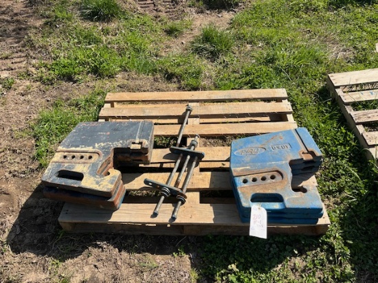 FORD WEIGHTS 7 x $