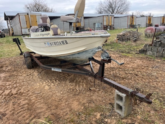 16’ SEA NYMPH BOAT RUNS