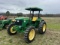JD 5055E DSL CANOPY MFWD SINGLE REMOTE