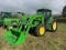 JD 6715 W LOADER MFWD POWER QUAD 9664 HRS