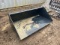 NEW SKID STEER BUCKET