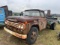 FORD F600 16’ JOHNNY GREGORY DUMP NON RUNNING